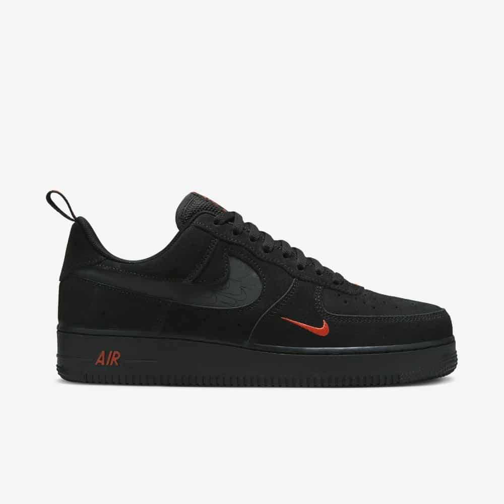 Nike air force 1 2024 suede black and white